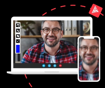 Audio & Video quality testing on a mobile phone and tablet during a video call