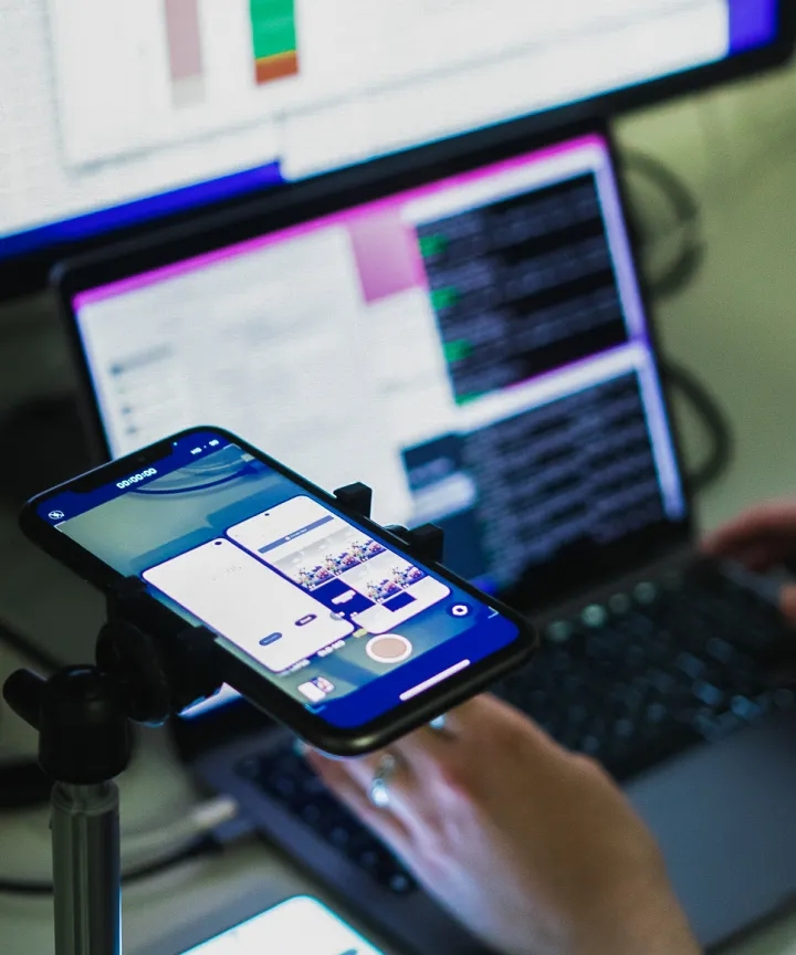 Manual testing for a mobile application