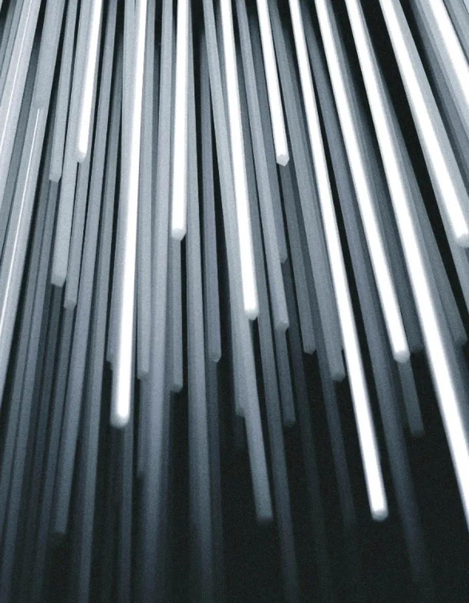 An abstract photo with white lines.