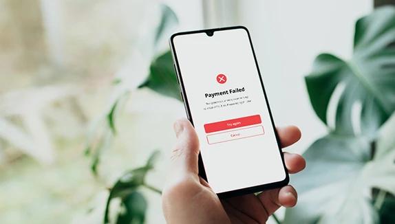 QA engineer having a video call with 5-start rating graphic displayed above