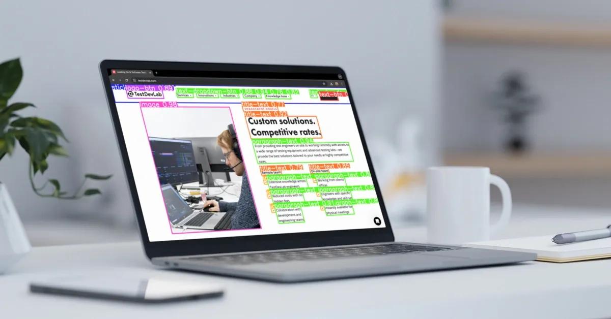 CV_POM: Revolutionizing Web and App Testing with Object Detection